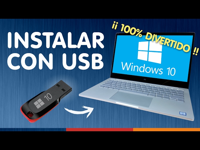 Cómo instalar Windows desde un USB 1 como instalar windows desde un usb