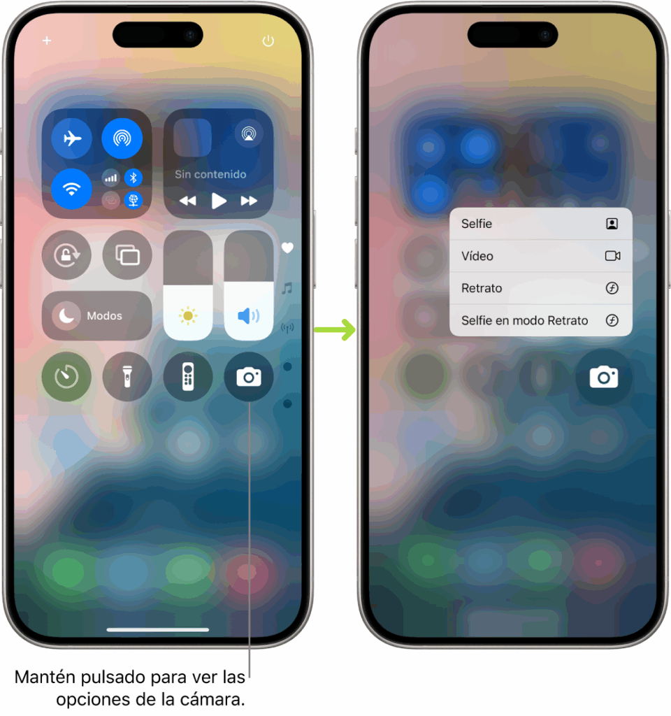 maneras de usar accesos rapidos en ios